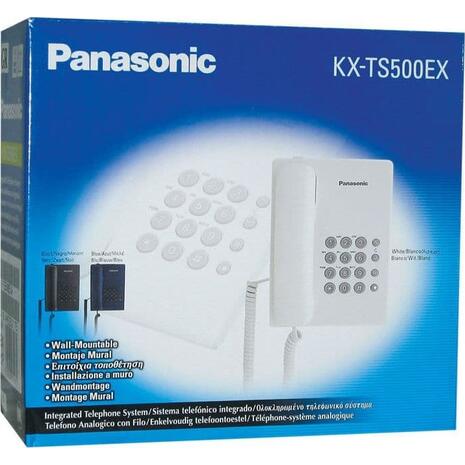 Σταθερό τηλέφωνο PANASONIC KX-TS500EXB